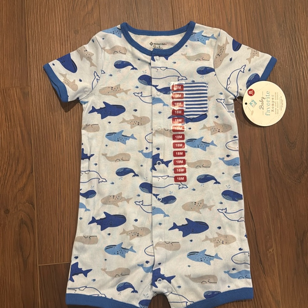 Baby romper new with tags 18 months